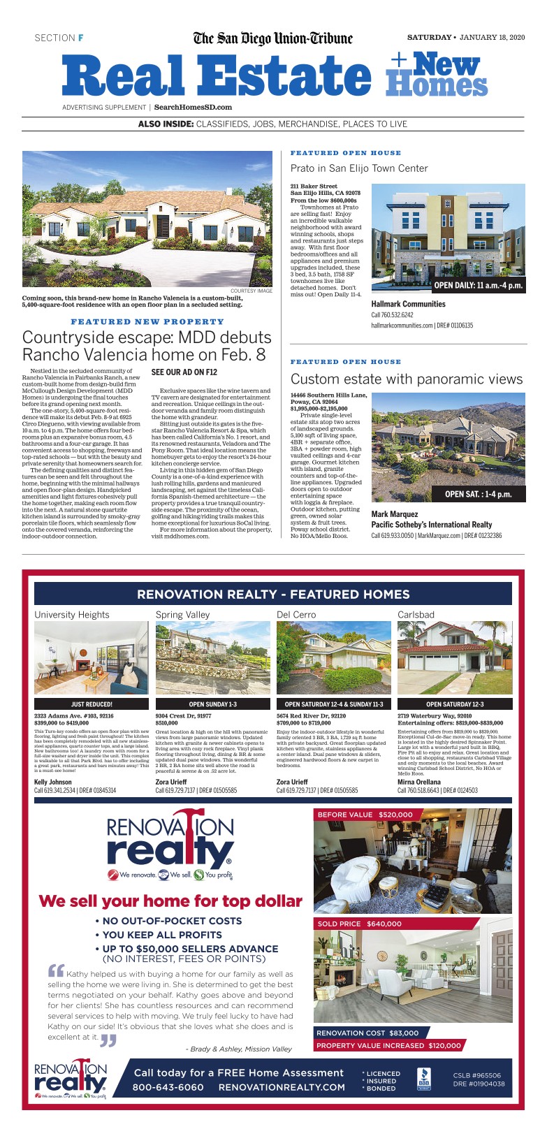 Saturday Real Estate Enewspaper